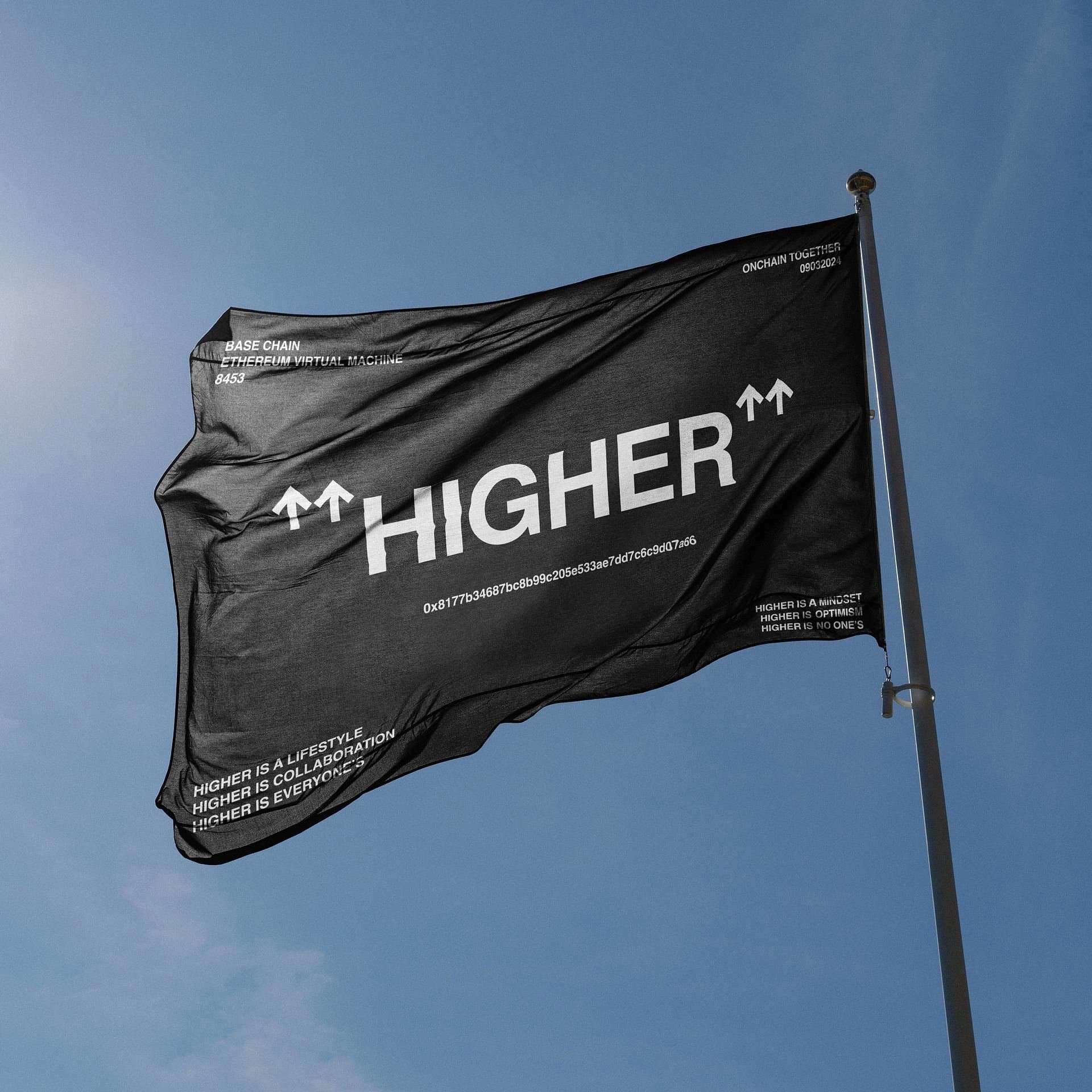Higher arrow artwork