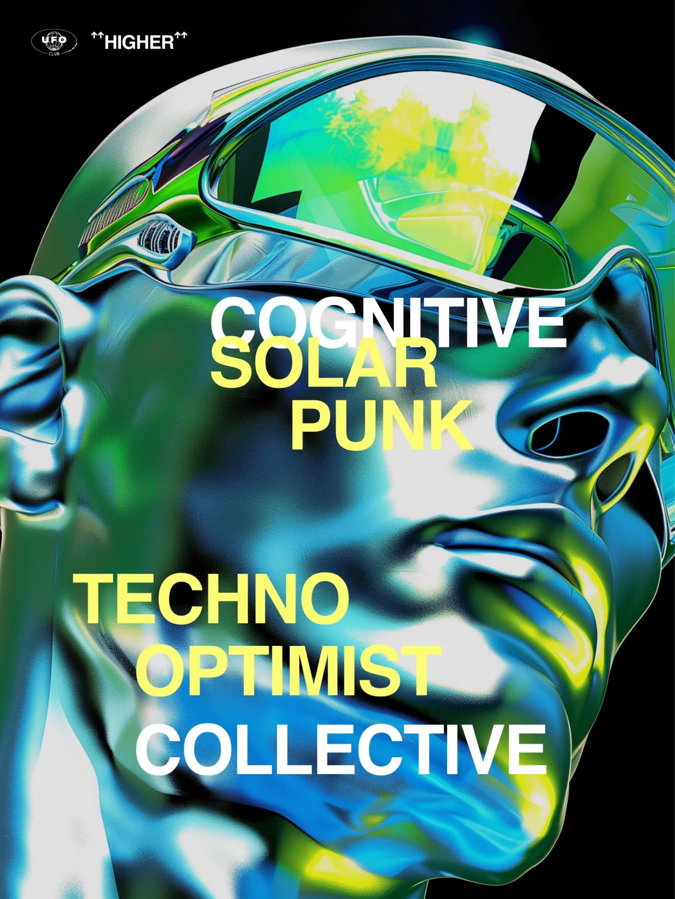 Cognitive solar punk Higher graphic