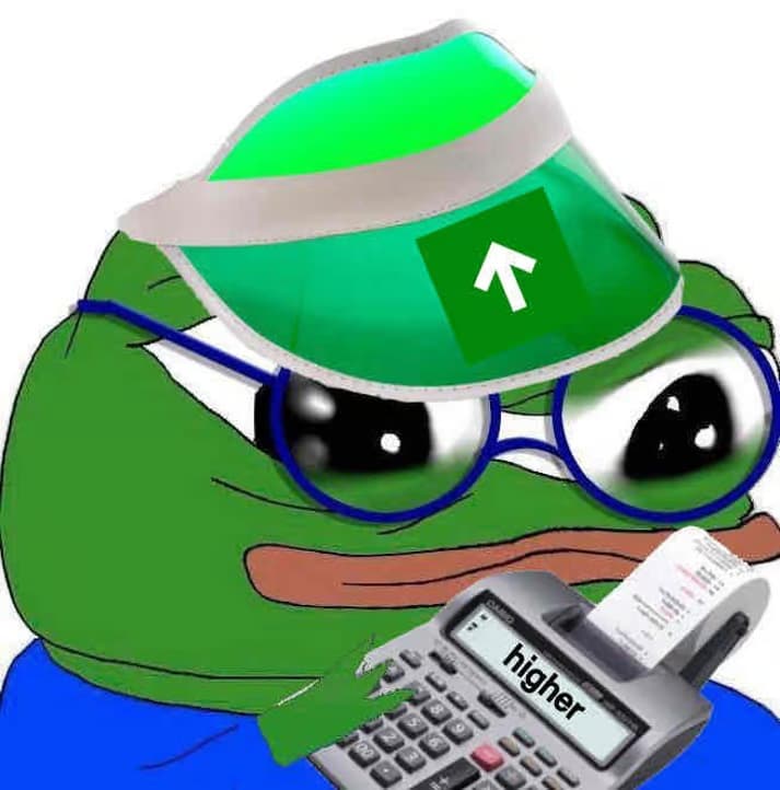 Pepe calculating how to go higher